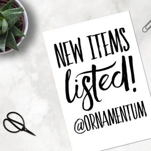 Check out our new stuff!